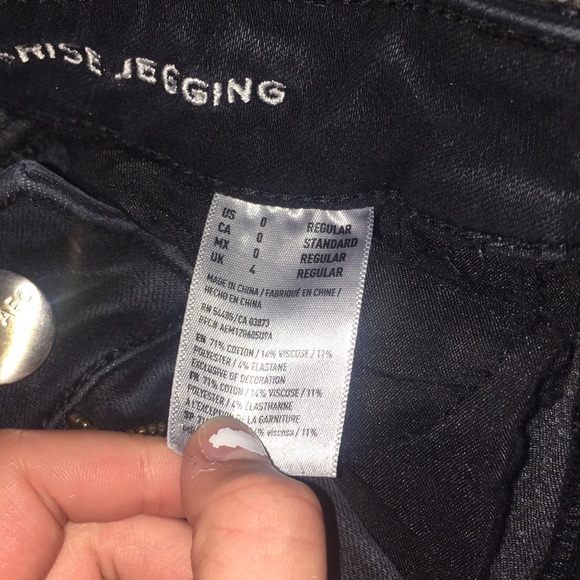 Black super stretch jeans - Picture 4 of 5